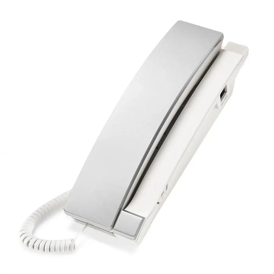 A2310-NM 1-Line Contemporary Analog TrimStyle Phone with No MWI - Silver & Pearl