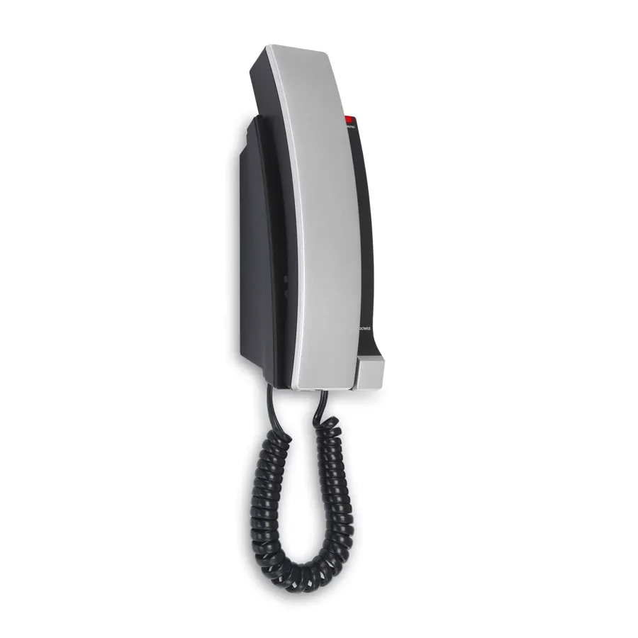 CTM-A2315-WM 1-Line Analog Corded Phone - Silver & Black