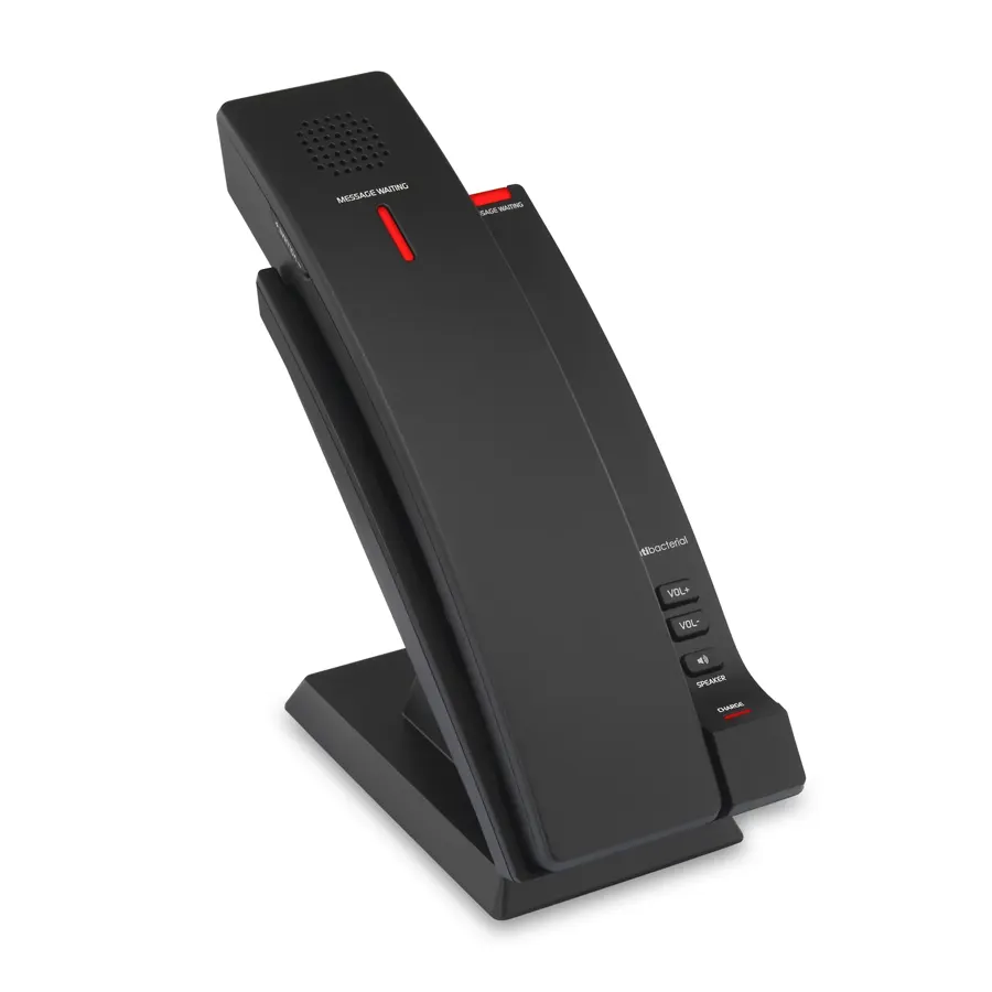 CTM-A2415 1-Line Analog Cordless Phone - Matte Black