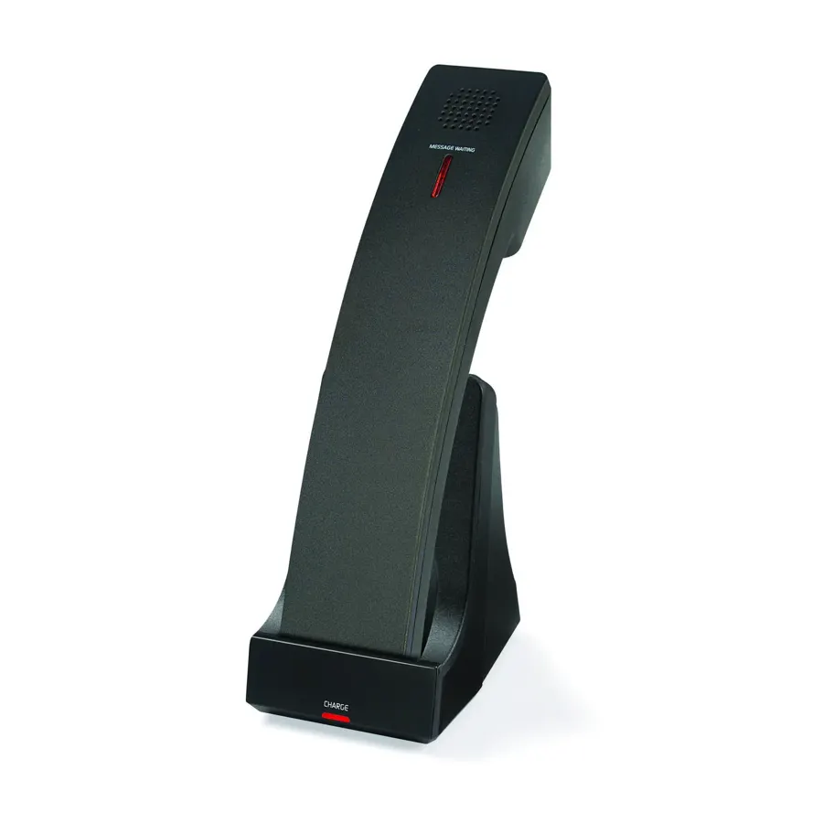 CTM-A2415HC 1-Line Analog Cordless Accessory Handset with Charger - Matte Black