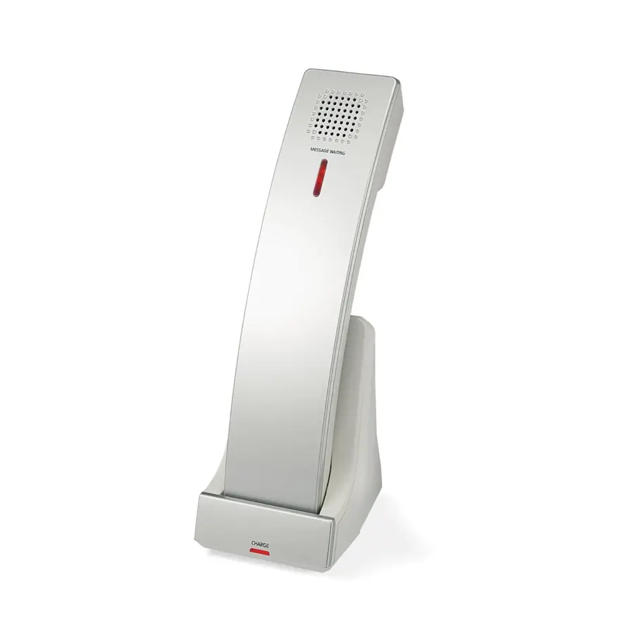 CTM-S241-X SDU 1-Line SIP Contemporary Cordless Accessory Handset and Charger - Silver & Pearl