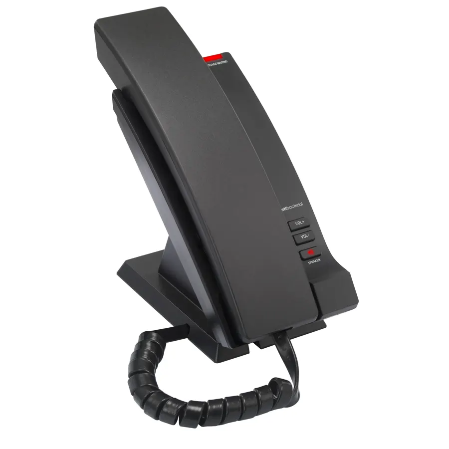 CTM-S2315 | CTM-S2315W 1-Line Contemporary SIP Corded Phone - Matte Black