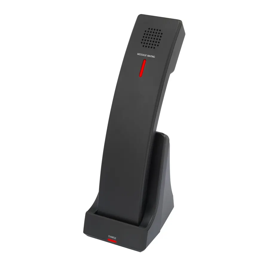 CTM-S2415HC 1-Line Contemporary SIP Cordless Accessory Handset with Charger - Matte Black
