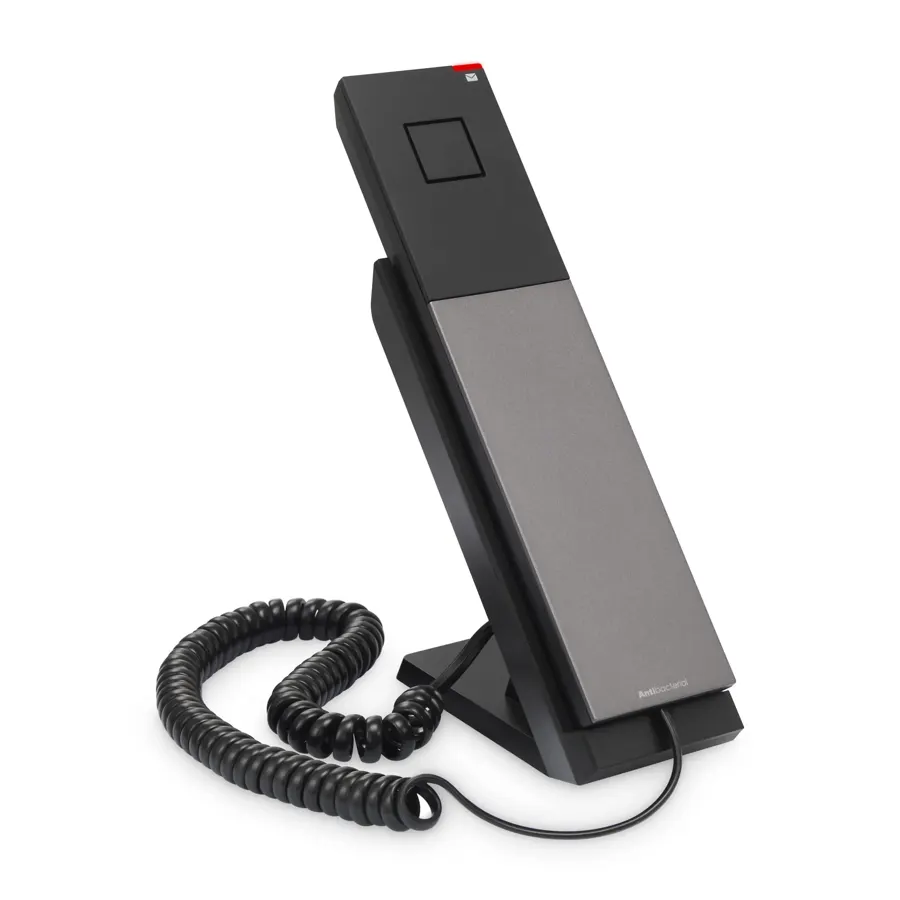 NG-S3311 1-Line SIP Corded TrimStyle Phone - Gunmetal & Black
