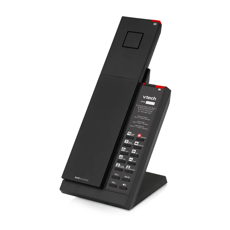 NG-S3412 1-Line SIP Cordless Phone - Matte Black