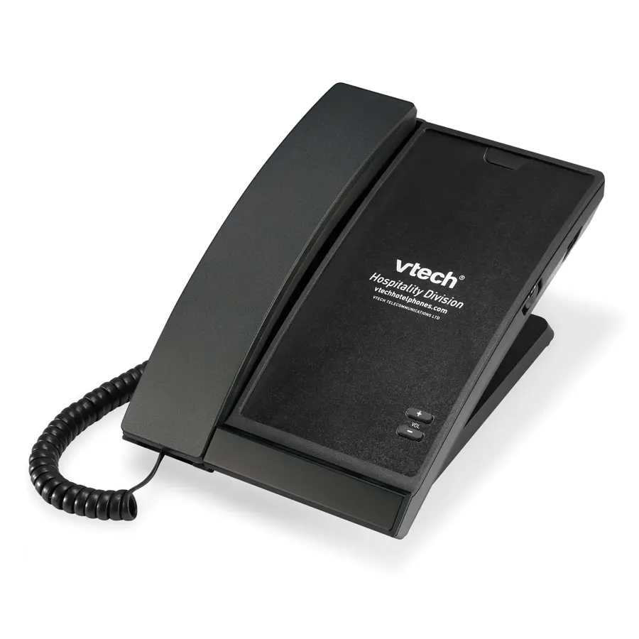 S2100-X 1-Line Contemporary SIP Lobby Phone - Matte Black